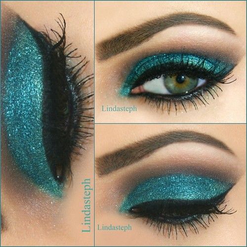 Shimmer Makeup Ideas: Peal Look