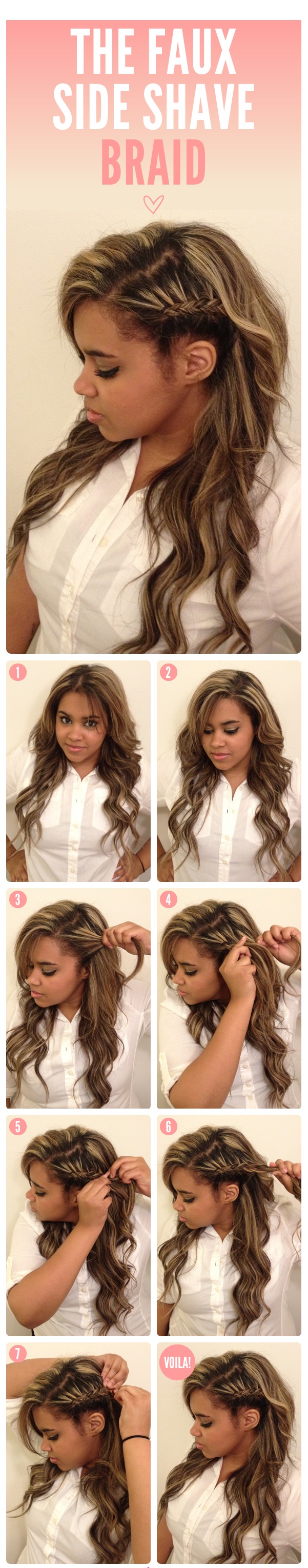 Braid Hairstyles Easy Tutorial