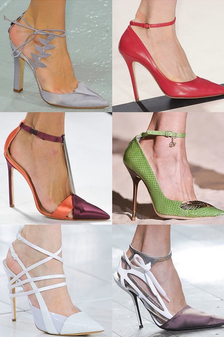 Spring Shoe Trend 1 - Ankle-Strap Pumps