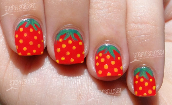 Strawberry Nails