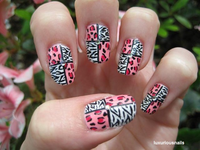 Zebra and Leopard Polish