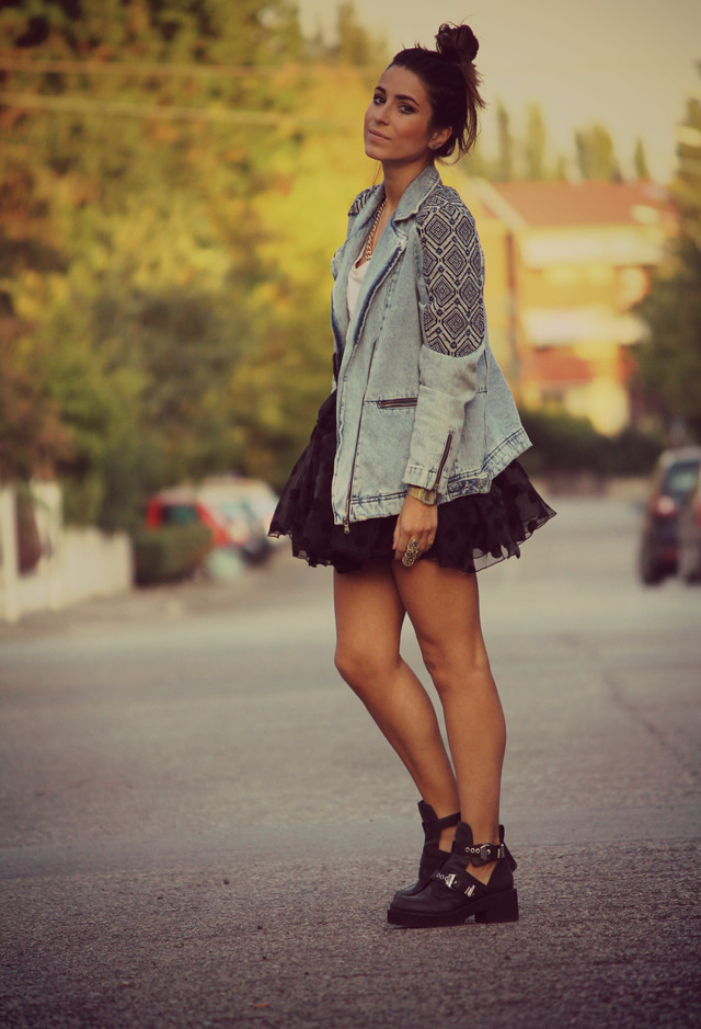 Denim Jackets| 18 Trendy Combinations Ideas for Spring 2014