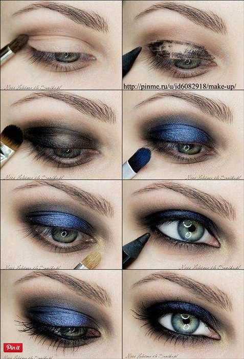 20 Amazing Makeup Tutorials For Blue Eyes