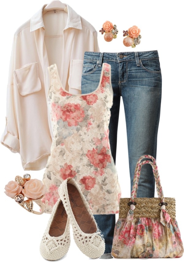 20 Floral Outfit Comboinations for Spring/ Summer - Outfit Ideas for ...