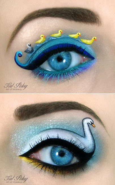 20 Ingenious Makeup Art Designs