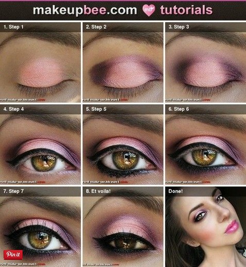 20 Mysterious Purple Smokey Makeup Tutorials