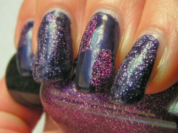 24 Ingenious Purple Nail Ideas for 2014