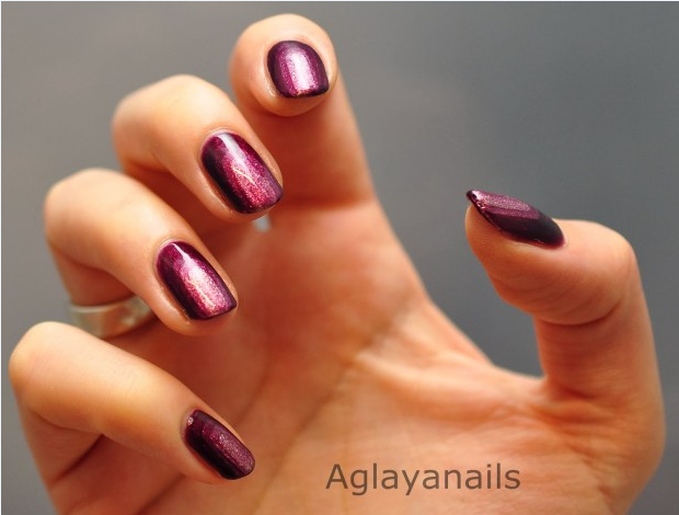 24 Ingenious Purple Nail Ideas for 2014