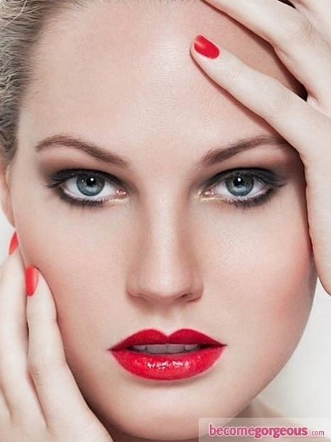 25 Amazing Makeup Ideas with Red Lipstick