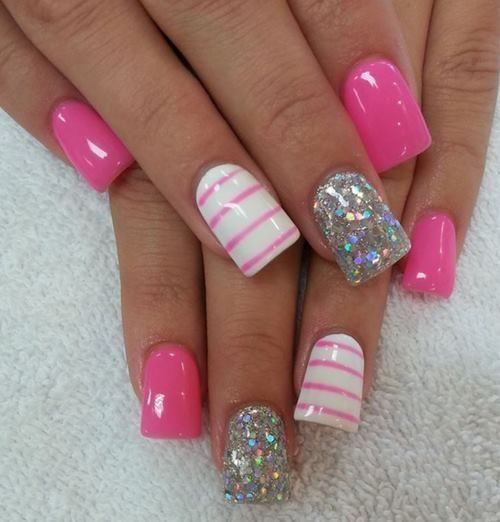 Barbie Pink Nails