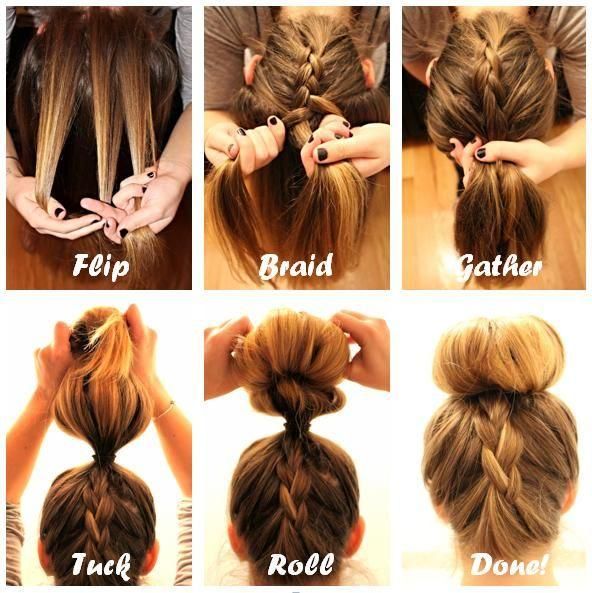 Braided Top Bun