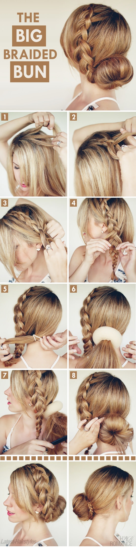 Crown Braid and Bun