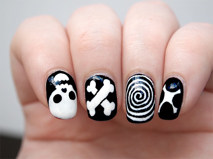 Easy Skull Nails