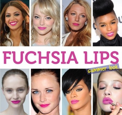 Flattering Fuchsia Lips for 2014