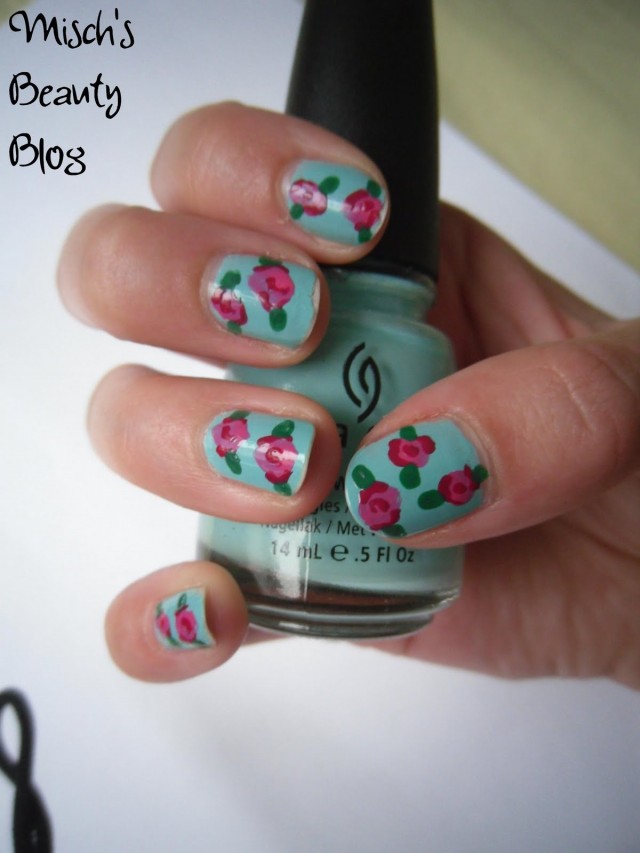 Floral Nails