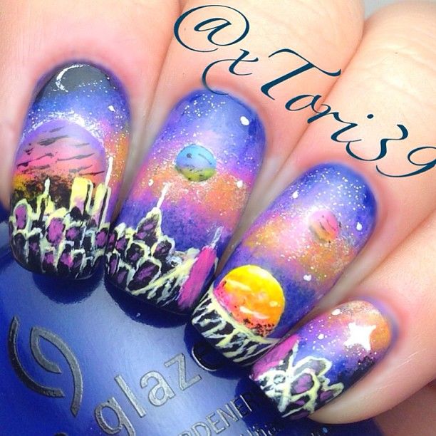 Galaxy Nails