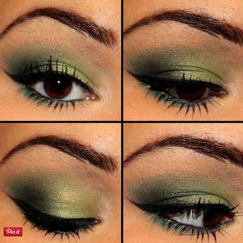 Green Eyeshadow