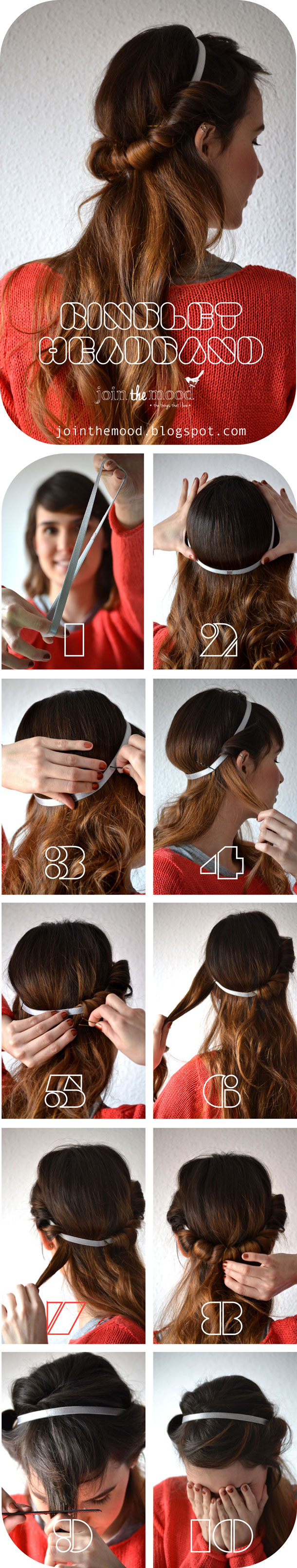 Hairstyle with Ringlet Headband