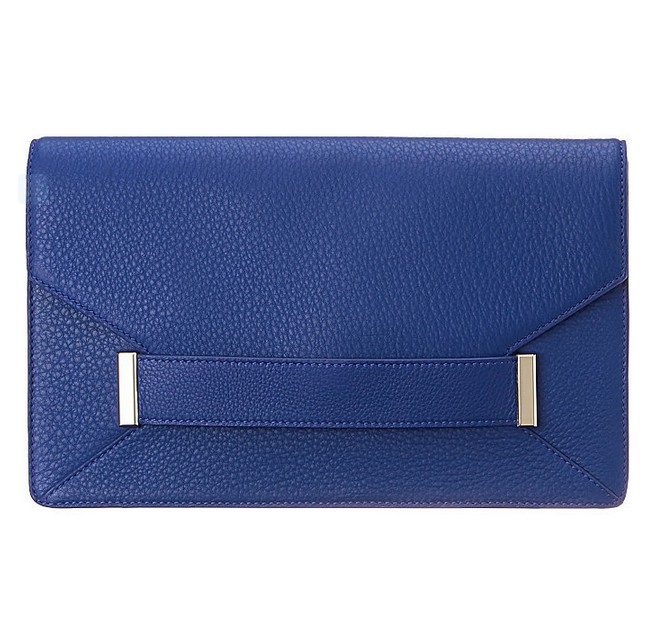 Blue Pebbled Leather ($129)