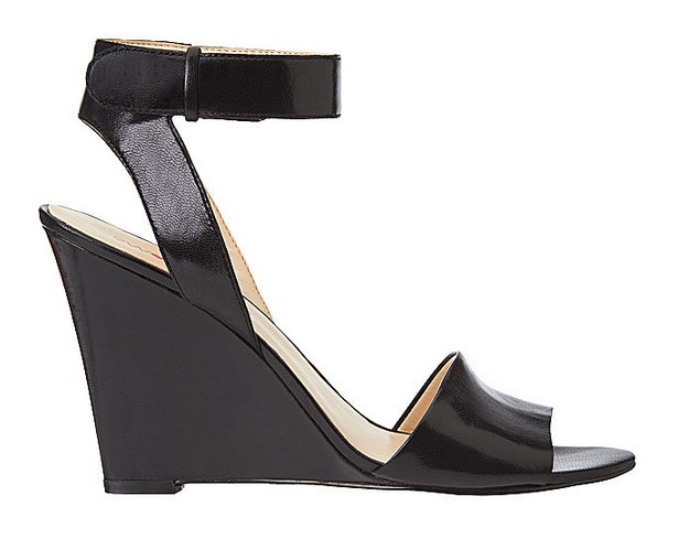 Black Leather Sandal ($109)