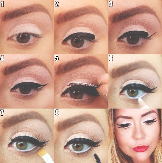 16 Useful Cat Eye Makeup Tutorials