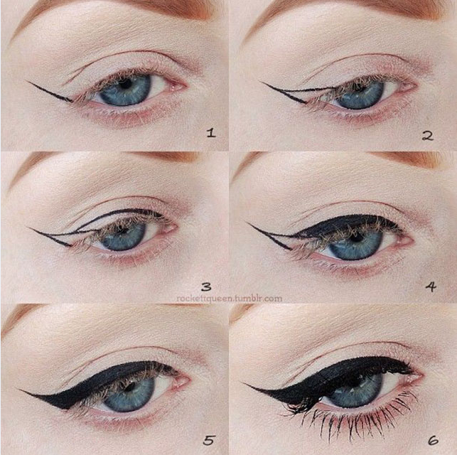 16 Useful Cat Eye Makeup Tutorials