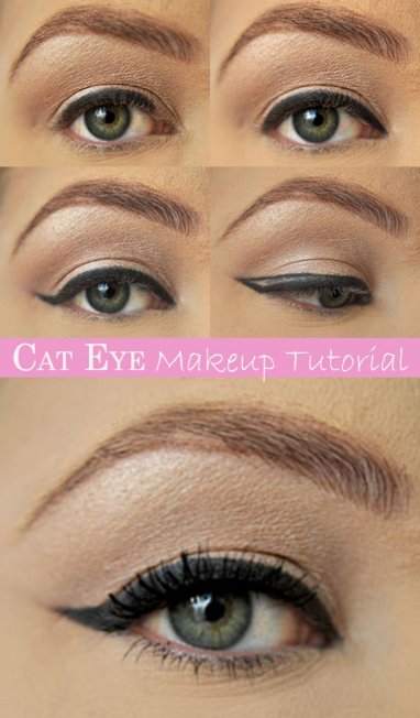 16 Useful Cat Eye Makeup Tutorials