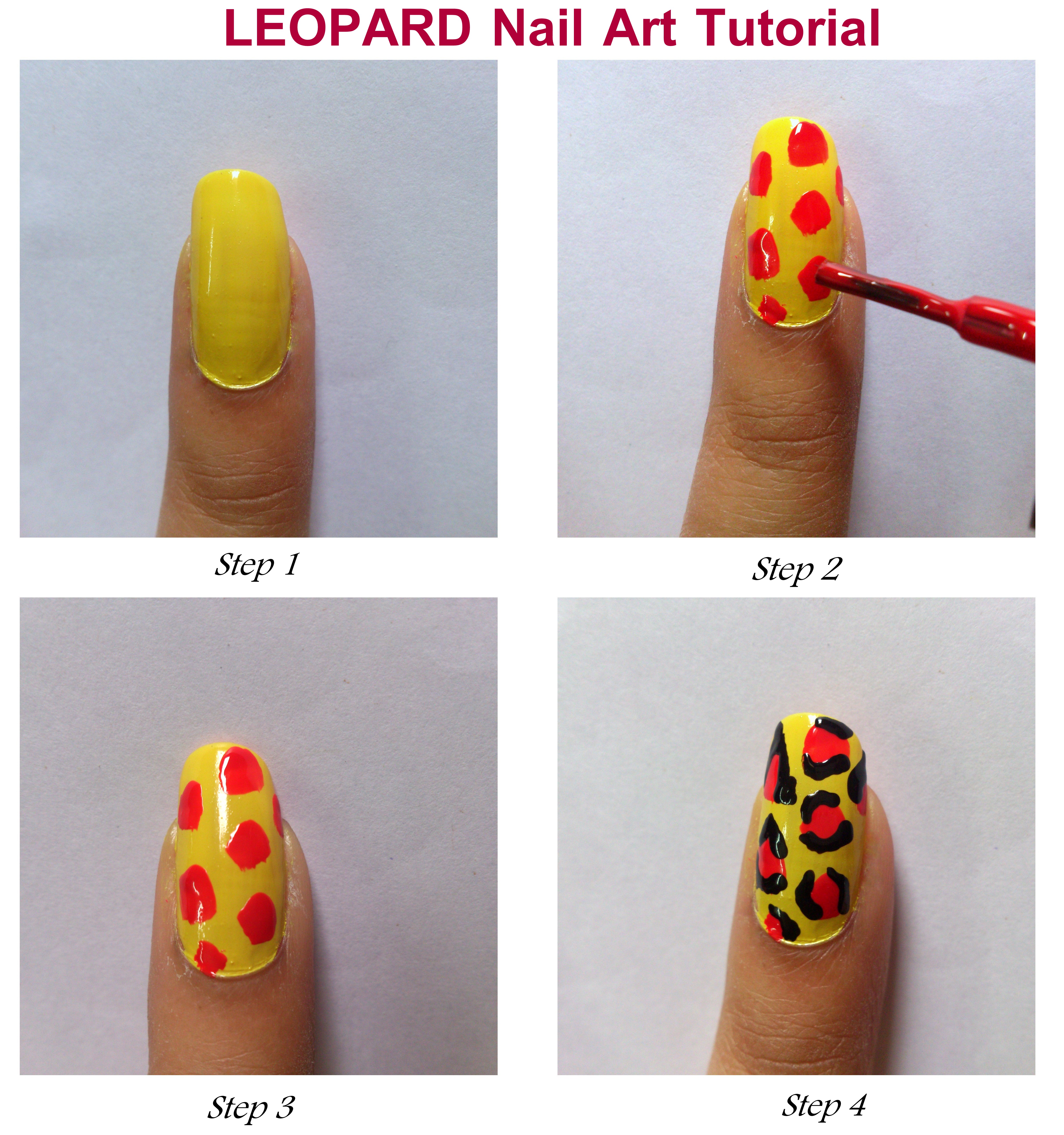 Leopard Nail Art