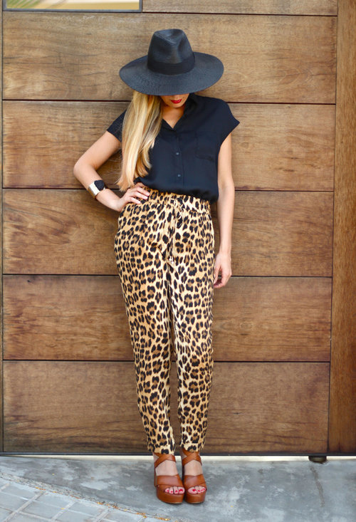 Leopard Prints for Stylish Street Style Looks in 2014