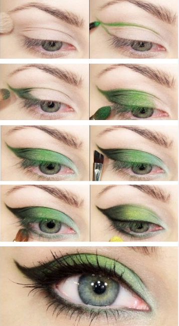 Makeup Tutorials For Green Eyes