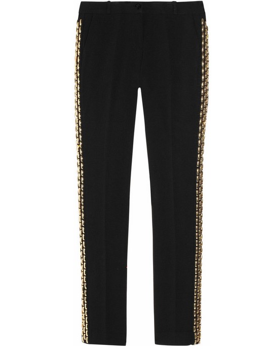 Michael Michael Kors Embellished Crepe Straight-Leg Pants ($180, originally $400)