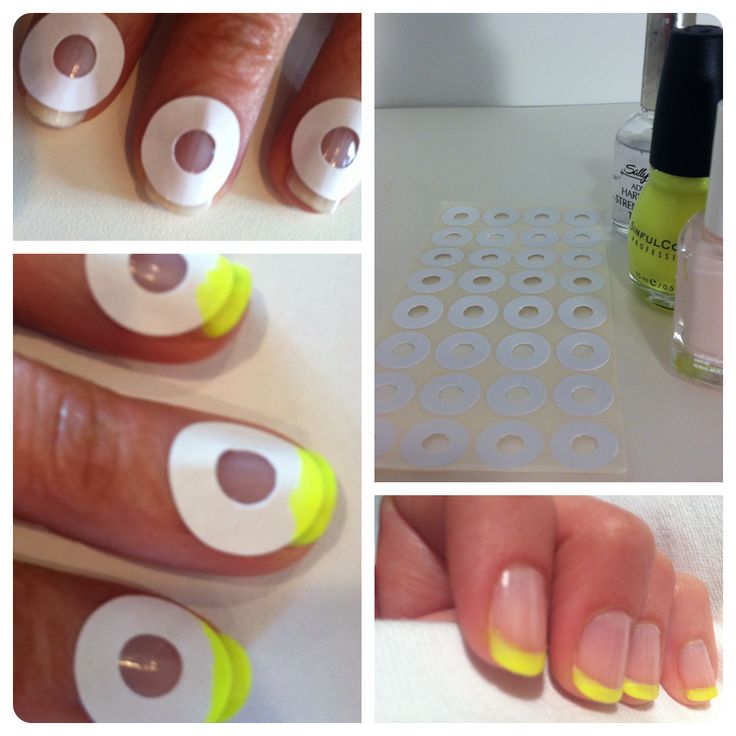 Neon Yellow Nails