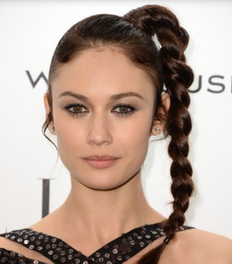 Olga Kurylenko Long Braid/Getty Images