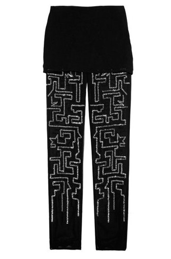 Phillip Lim's Sequin-Embellished Chiffon Pants and Skirt Set ($485)