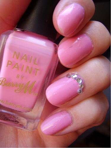 Pretty Pink Nails