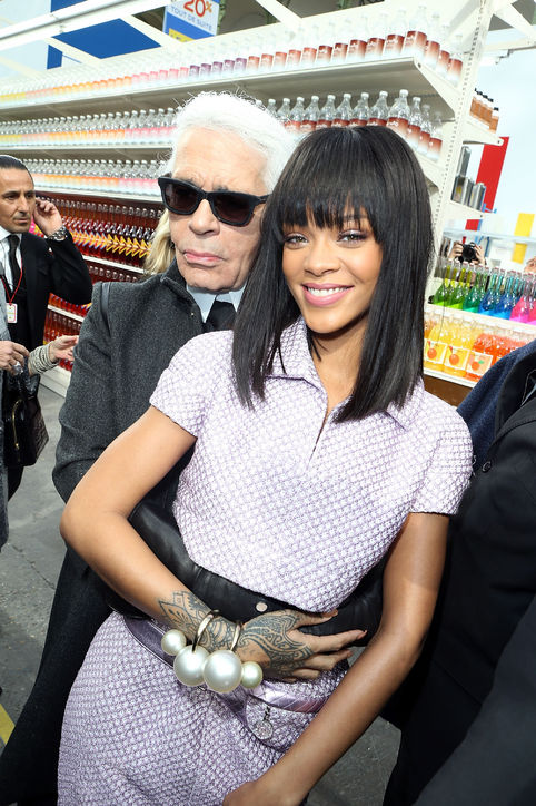 Rihanna at Chanel
