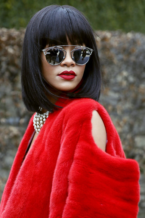 Rihanna at Dior