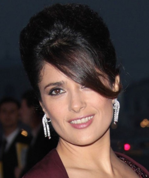 Salma Hayek Beehive Hair