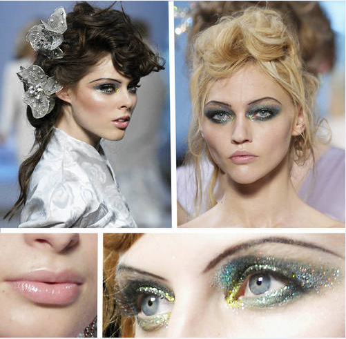 25 Eye-Catching Sparkly Makeup Ideas