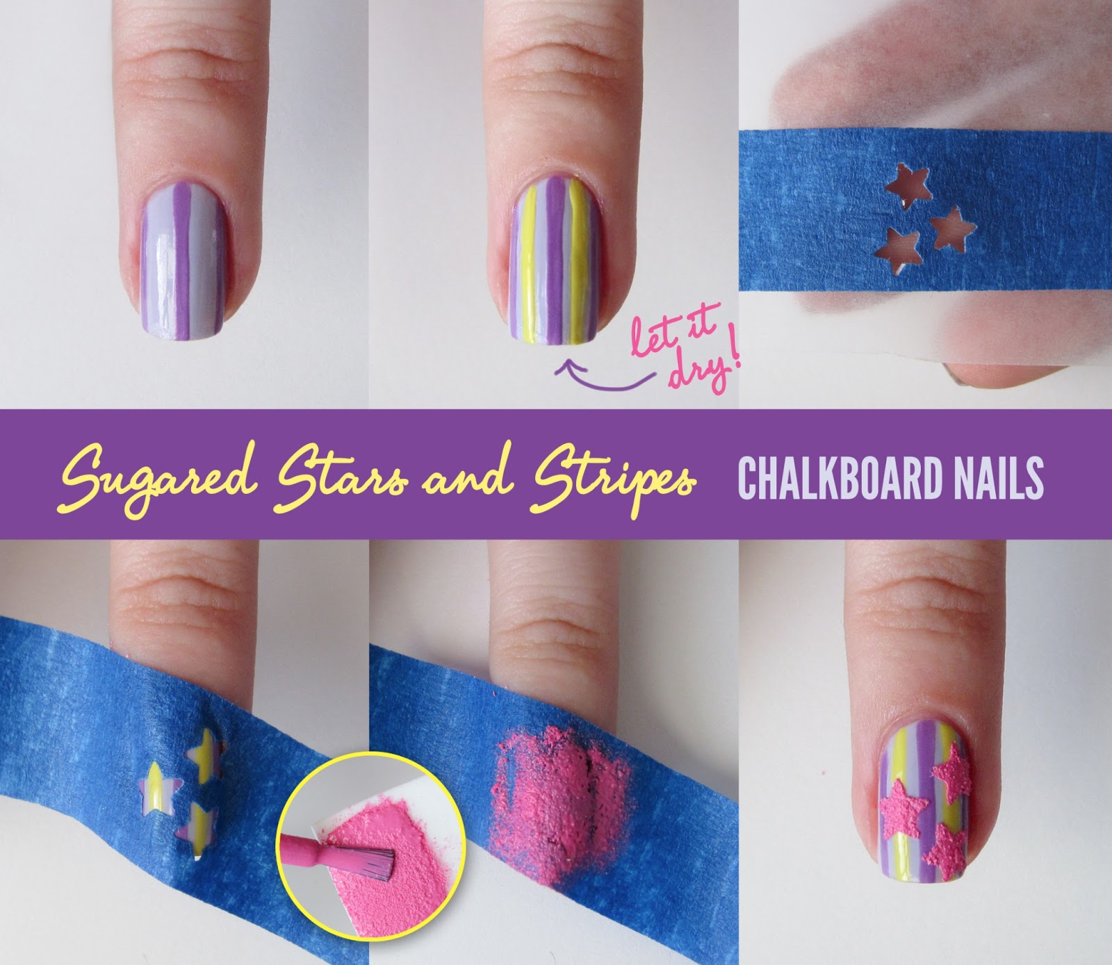Star and Strip Nails