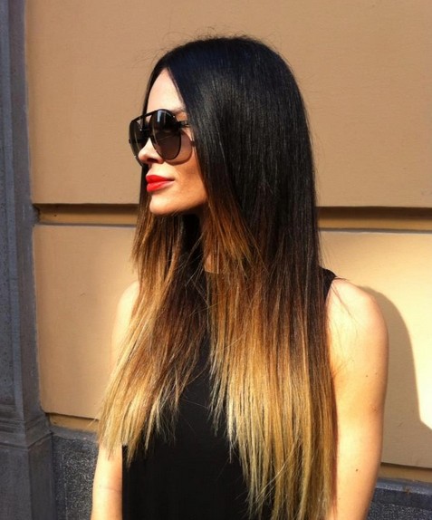 Straight Ombre Hair
