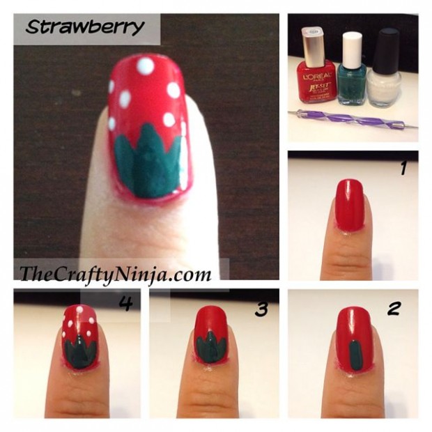 Strawberry Nails