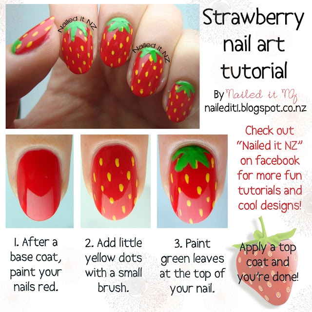 Strawberry Nails