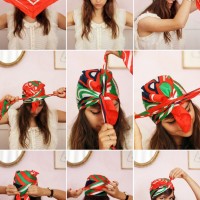 Stylish Bandana Hair