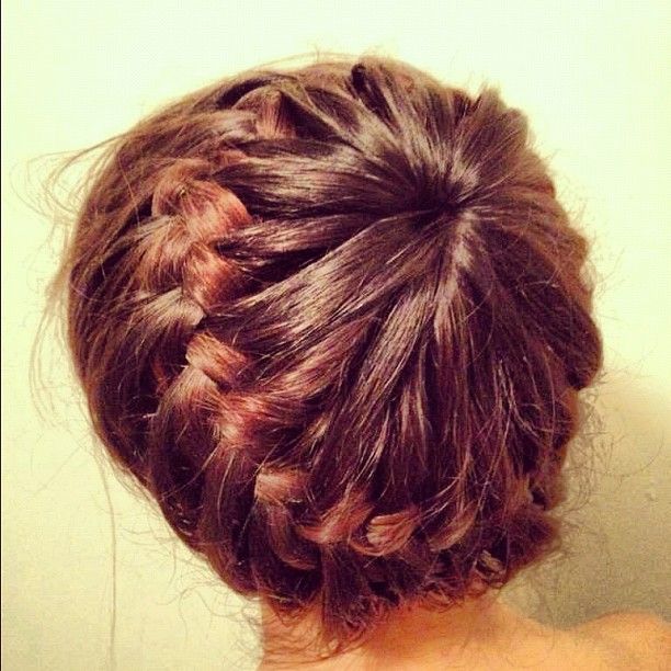 Stylish Crown Braid