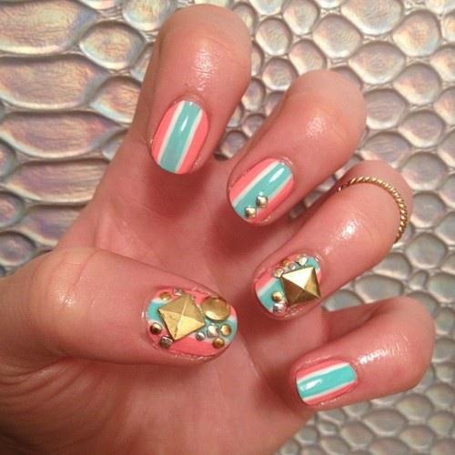 Tri-tone Nails