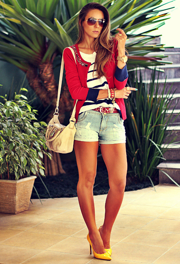 20 Ways to Wear Shorts in Summer 2014