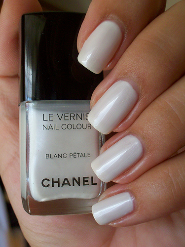 White Nails for Spring