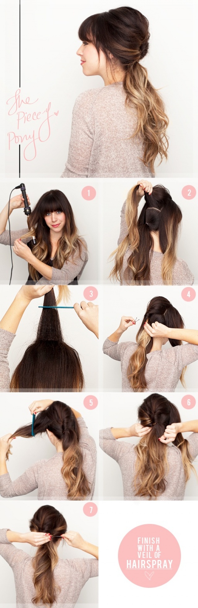 The Vintage Pony - 15 Ways to Make Cute Ponytails