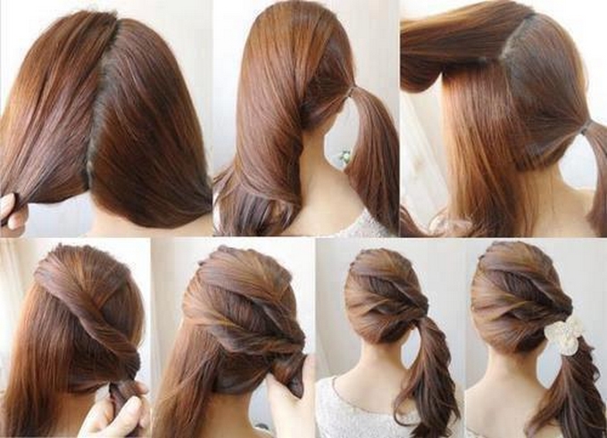 The Twisted Pony - 15 Ways to Make Cute Ponytails